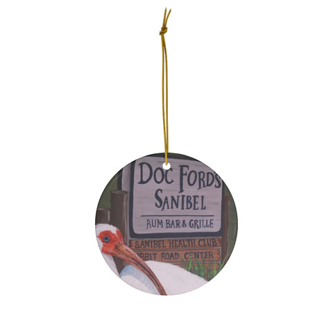 Round Ceramic Ornaments (Doc Ford's)