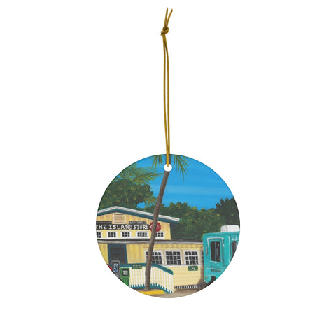 Round Ceramic Ornaments (Island Store)